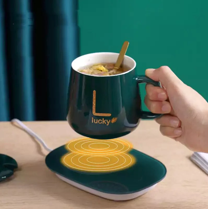 Taza Con Calentador Electrico