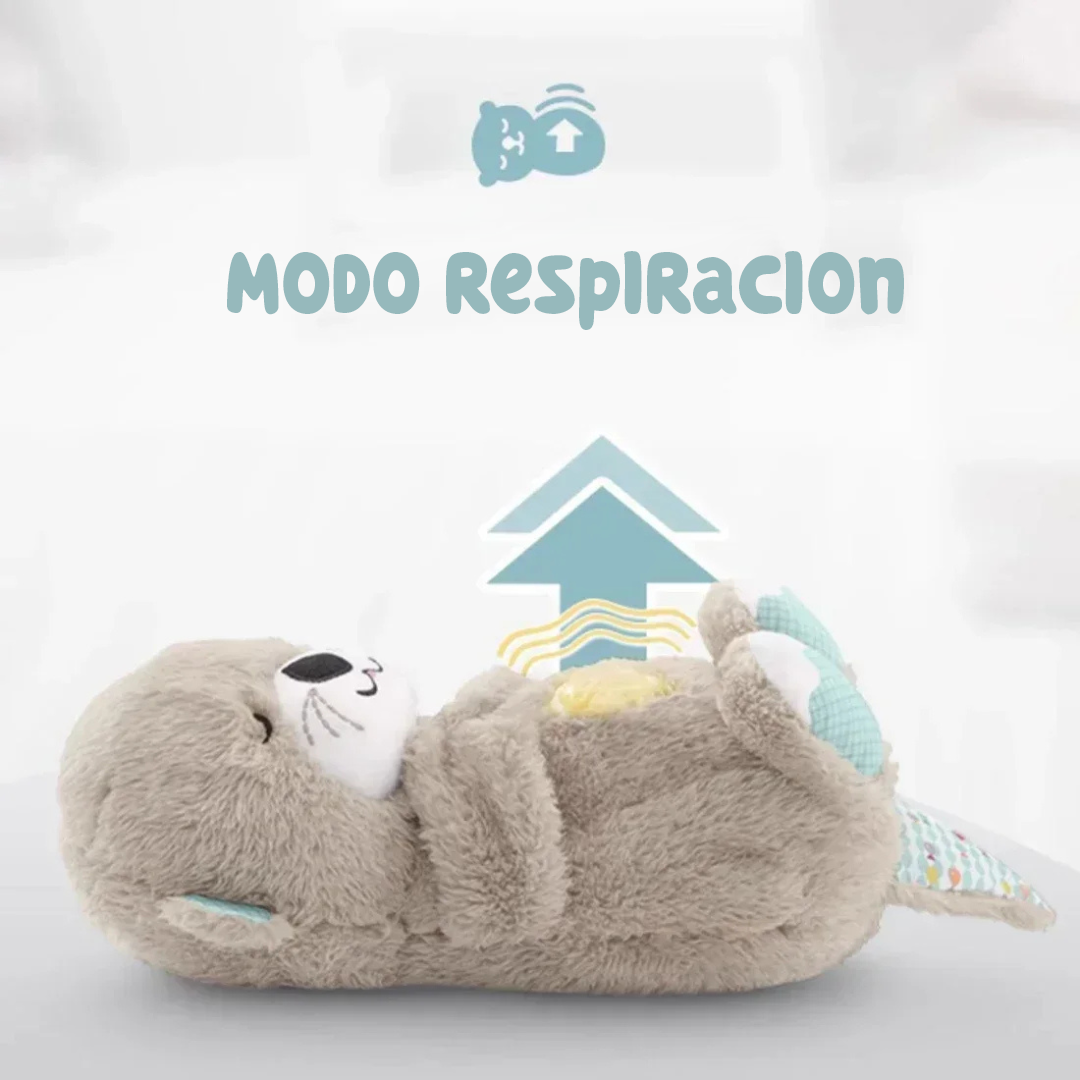 Peluche Nutria Que Respira Para Aliviar Ansiedad