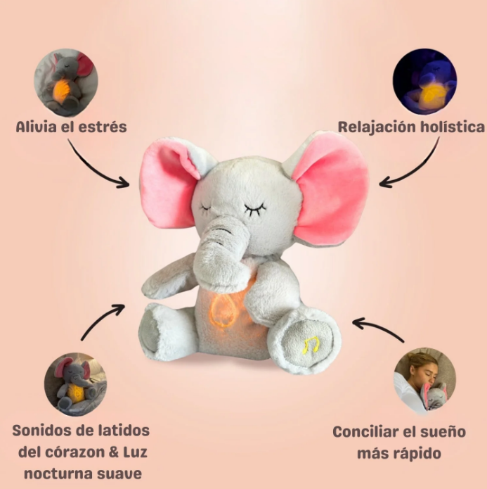 Peluche ELEFANTE Para Aliviar Estres y Ansiedad