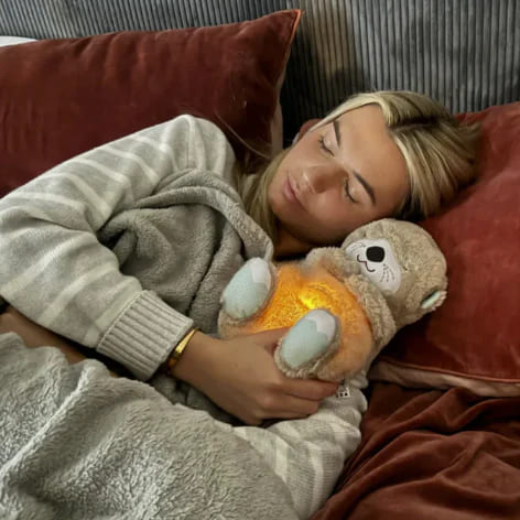 Peluche Nutria Que Respira Para Aliviar Ansiedad